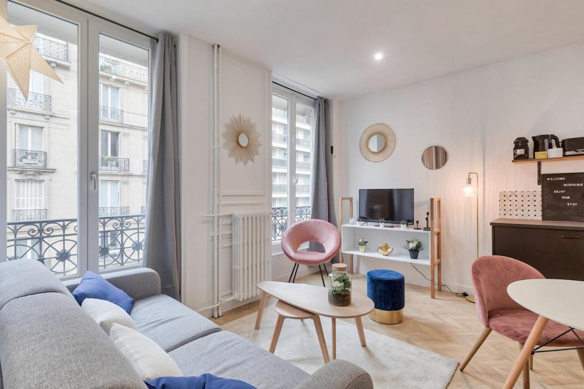 Appartement Cosy Proche Arc De Triomphe - 4P Paris Luaran gambar